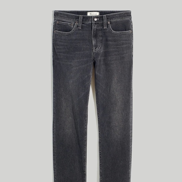 Madewell slim BLACK jeans in Claybrook wash 40x32 - Picture 1 of 9